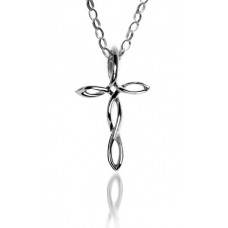 CELTIC CROSS PENDANT WITH TWISTS